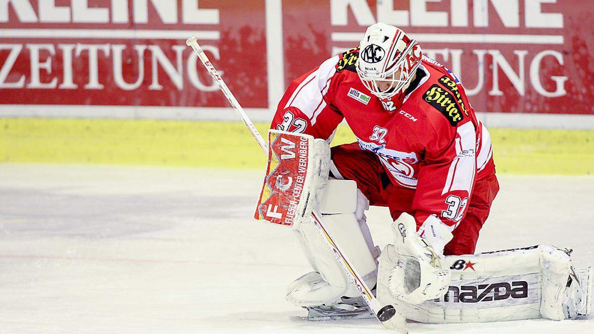 Bernd Brückler hütete zuletzt das Tor des KAC