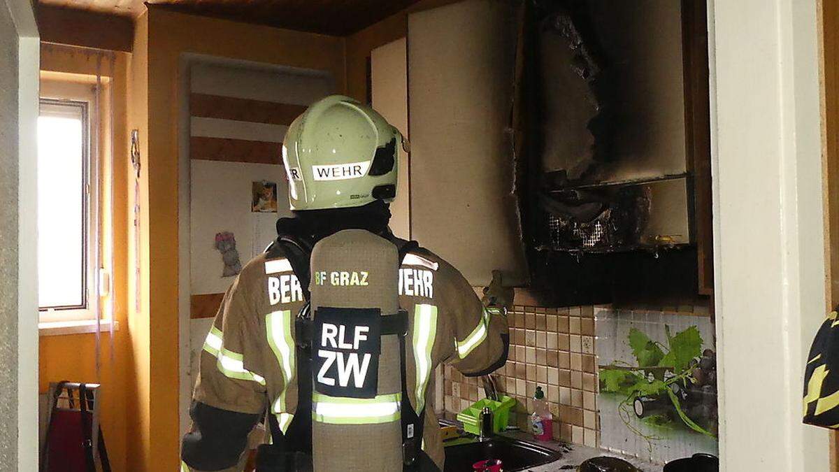 Im Dauereinsatz: Berufsfeuerwehr Graz