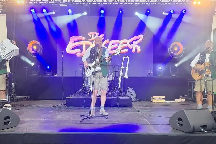 Das Highlight war der Auftritt der Band „Die Edlseer“ aus Birkfeld.