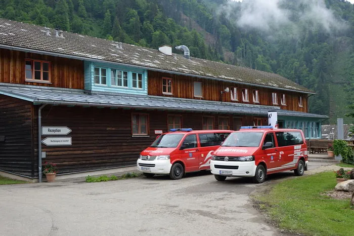 Das JUFA Hotel in der Eisenerzer Ramsau dient als Einsatzzentrale.
