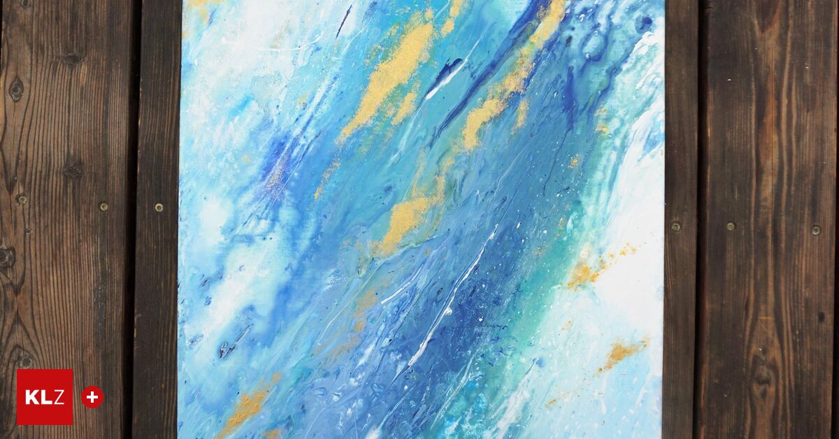 Familie & Freunde: DIY Acryl Fluid Painting mit der Flip-Cup-Technik