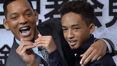 Jaden Smith mit seinem Vater Will Smith