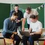 Das Gründerteam: CEO Moritz Hiebl, Gunther Marktl, Wolfgang Barthelme und CTO Niklas Lorber (von links)