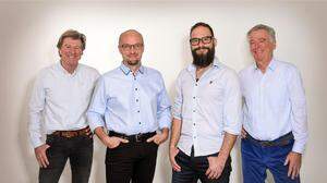 v.l.n.r.: Walfried Gruber, Gottfried Aschauer, Heinz Pilz, Norbert Linder