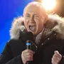 Putin spricht nach dem Wahlsieg vor seinen Anhängern
