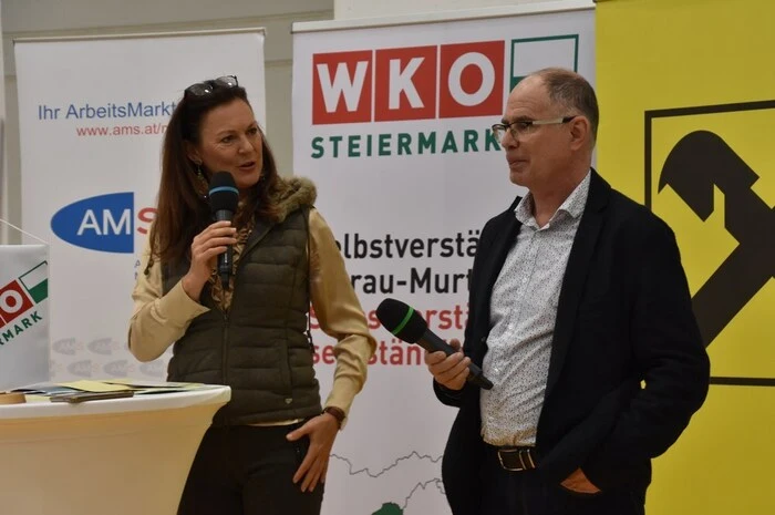 Es sprachen auch unterschiedliche Experten wie Harald Reiter, Geschäftsstellenleiter von AMS in Murau.