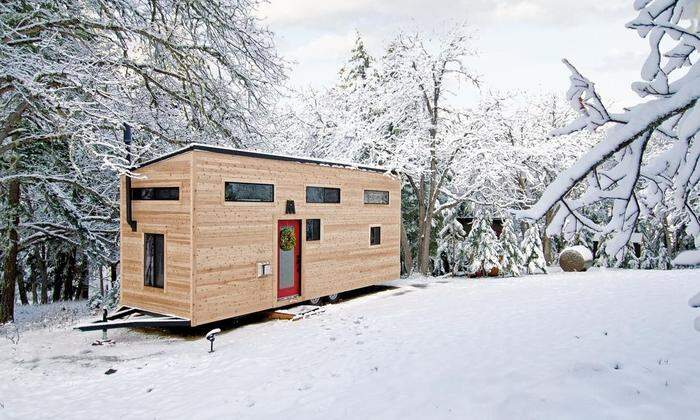 Eine Familie in Oregon, USA, baute sich ihren 29 m² kleinen Wohntraum.