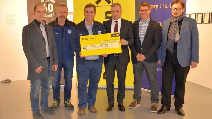 Hansjörg Lackner, Franz Striemitzer, Meinhard Pargger, Karl Brunner, Markus Tipotsch und Josef Hilgartner