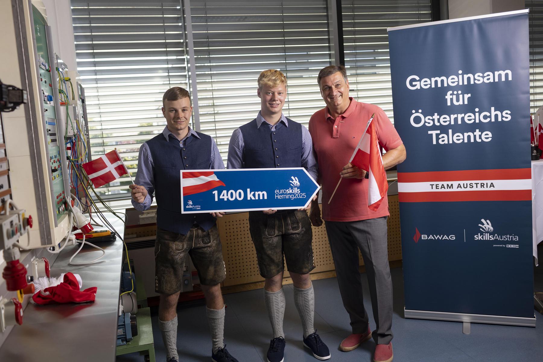 Berufs-EM: Zwei junge Kärntner Mechatroniker greifen nach Gold