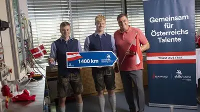 PK mit den Kärntner Mechatronik Teilnehmern.