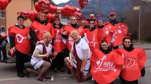 Zahlreiche Gruppen nahmen am 43. Proleber Faschingsumzug teil