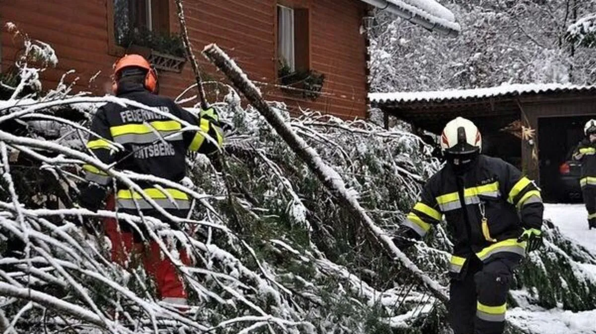 Die Feuerwehr Voitsberg war unter anderem im Tregisttal im Einsatz
