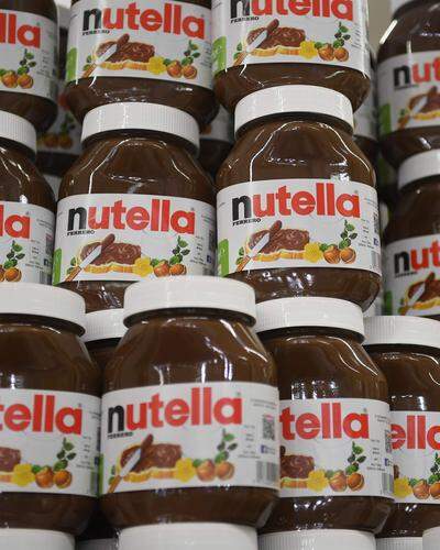 Nutella kommt ursprünglich aus Italien