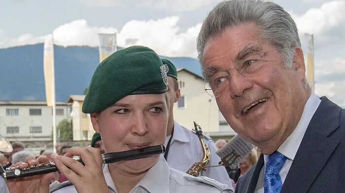 Bundespräsident Heinz Fischer kam höchstpersönlich zur Eröffnung des Carinthischen Sommers
