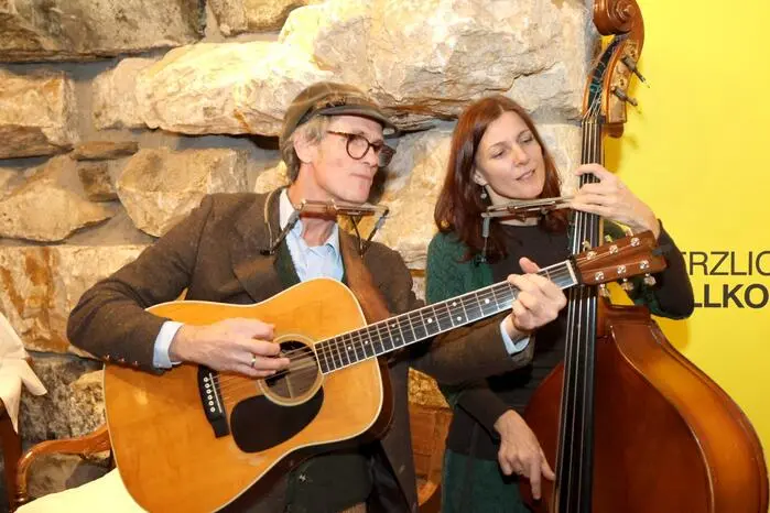 Für den musikalischen Aufputz sorgte das Duo „Green Grass“, welches aus Völkermarkt „eingeflogen“ wurde. 