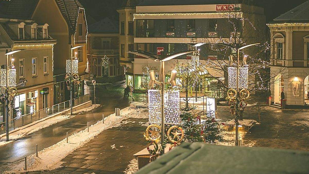 Das Adventplatz'l am Mürzer Stadtplatz findet heuer coronabedingt online statt.