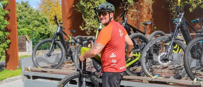Seit dem Vorjahr führt René Kohlfürst aus St. Ruprecht an der Raab die Mountainbikeschule „Biking-Fürst“