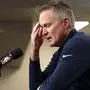 Basketball-Starcoach Steve Kerr während seiner emotionalen Pressekonferenz