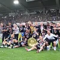 Der SK Sturm jubelte