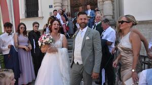 Manuela und Christoph gehen seit 6. Juli als Ehepaar durchs Leben