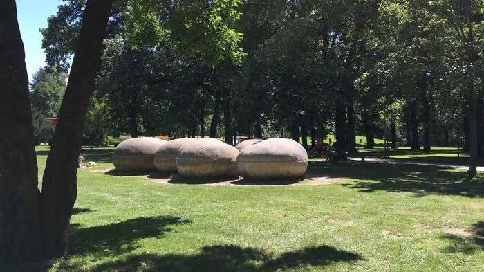 Die Grazer "Murnockerl" im Augarten