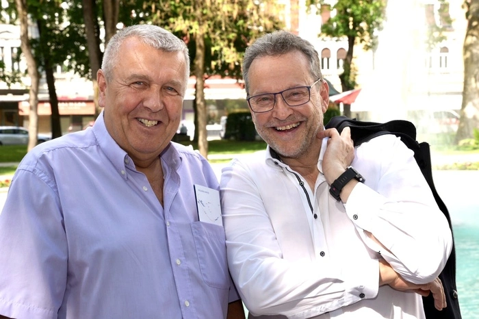 Bürgermeister Friedrich Paulitsch und Musikwochen-Millstatt Obmann Josef Pleikner 