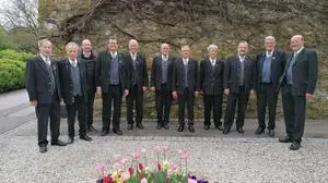 Die Mitglieder des MGV Wolfsberg 