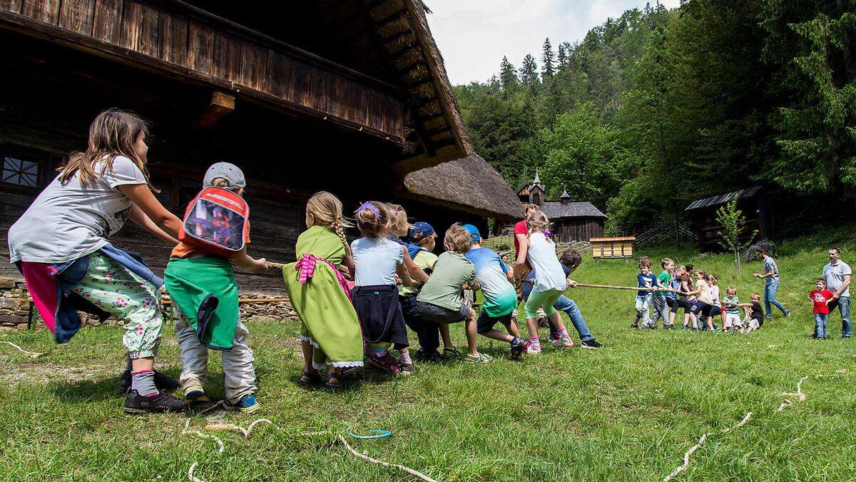 Alte Spiele neu entdecken, Kindererlebnistag