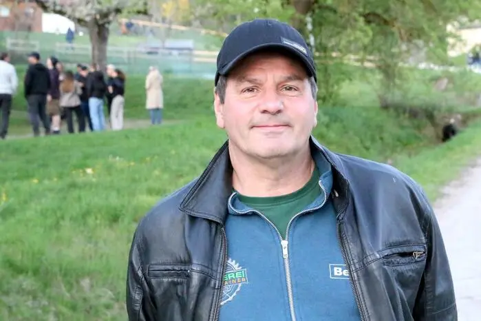 „Durch das Fackeltragen soll die Fruchtbarkeit auf die Wiesen und Felder gebracht werden“, sagte Cheforganisator Michael Rainer (Foto). 