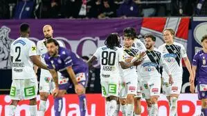 Der SK Sturm jubelte in Favoriten nicht nur einmal