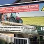 Dieses Plakat sorgte in Leibnitz für Aufsehen. Nun wurde es überklebt