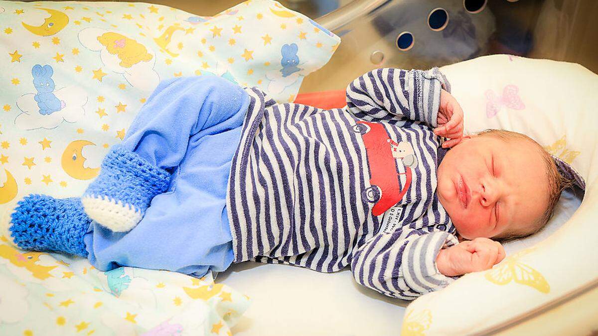 Neujahrsbaby Felix Windisch