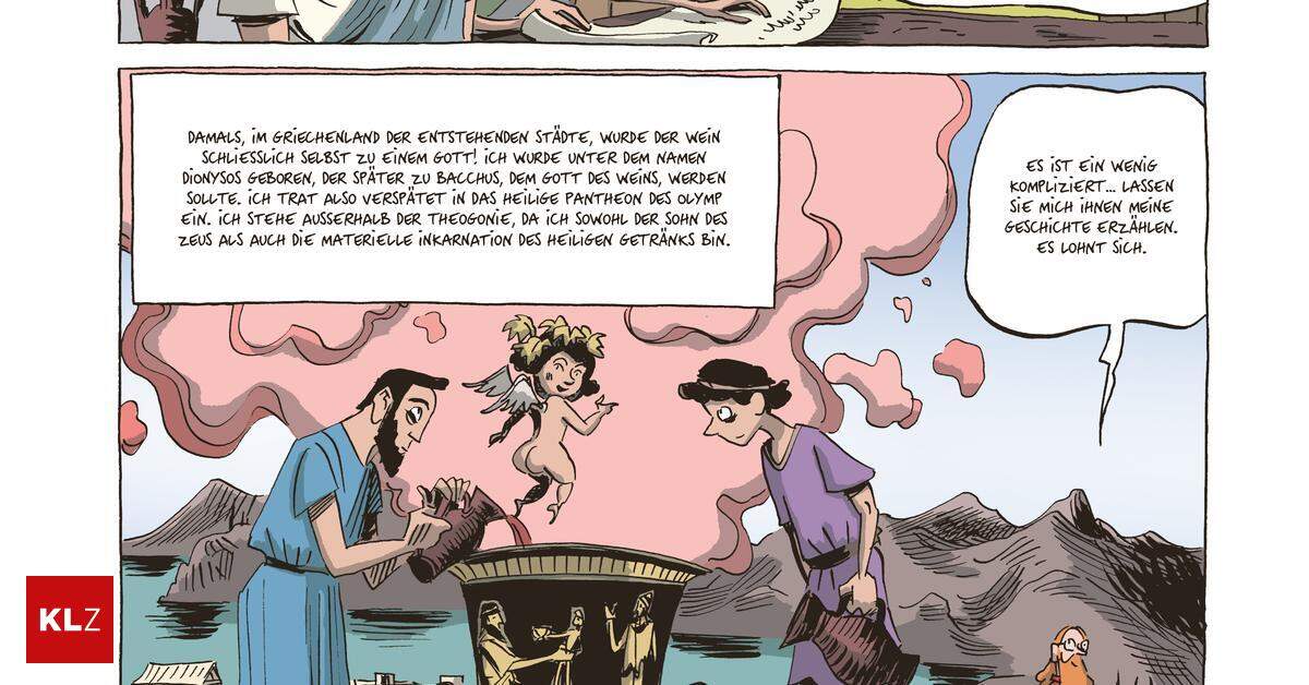Graphic Novel |  The history of wine is the history of humanity