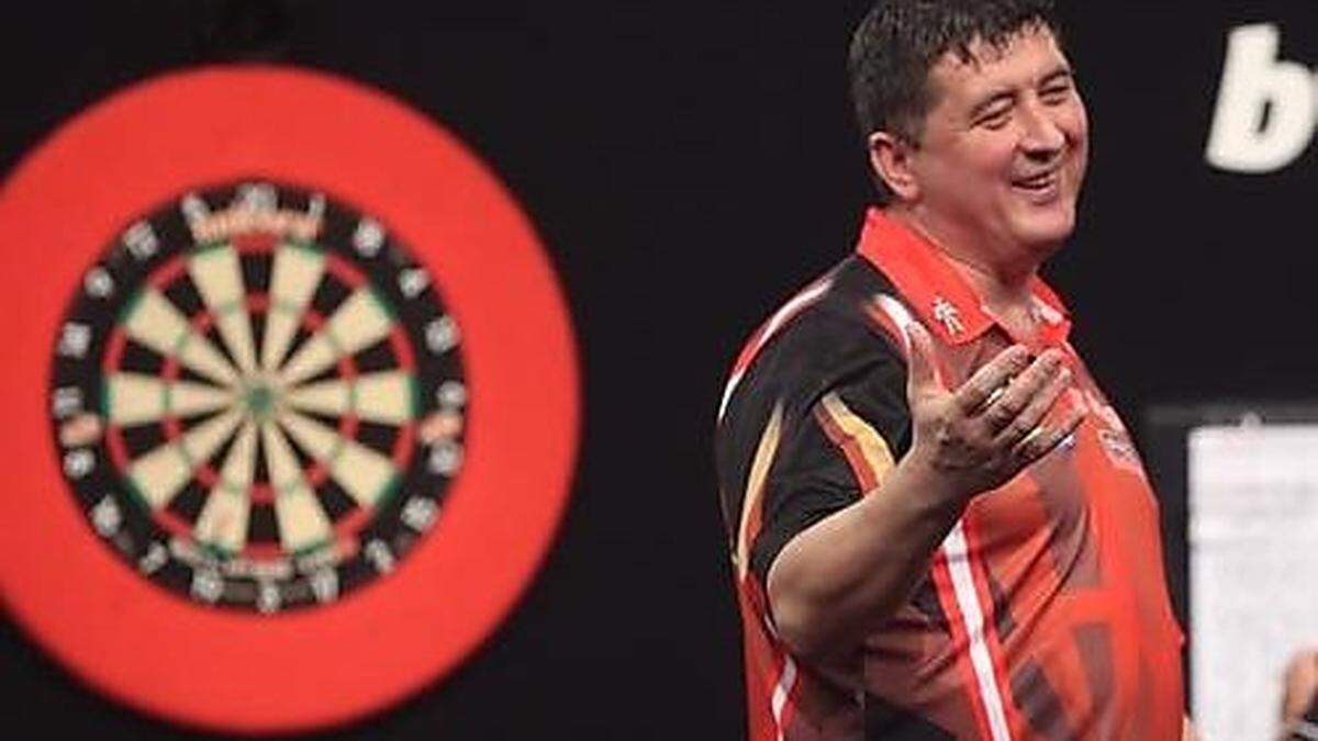 Mensur Suljovic steht in der zweiten WM-Runde