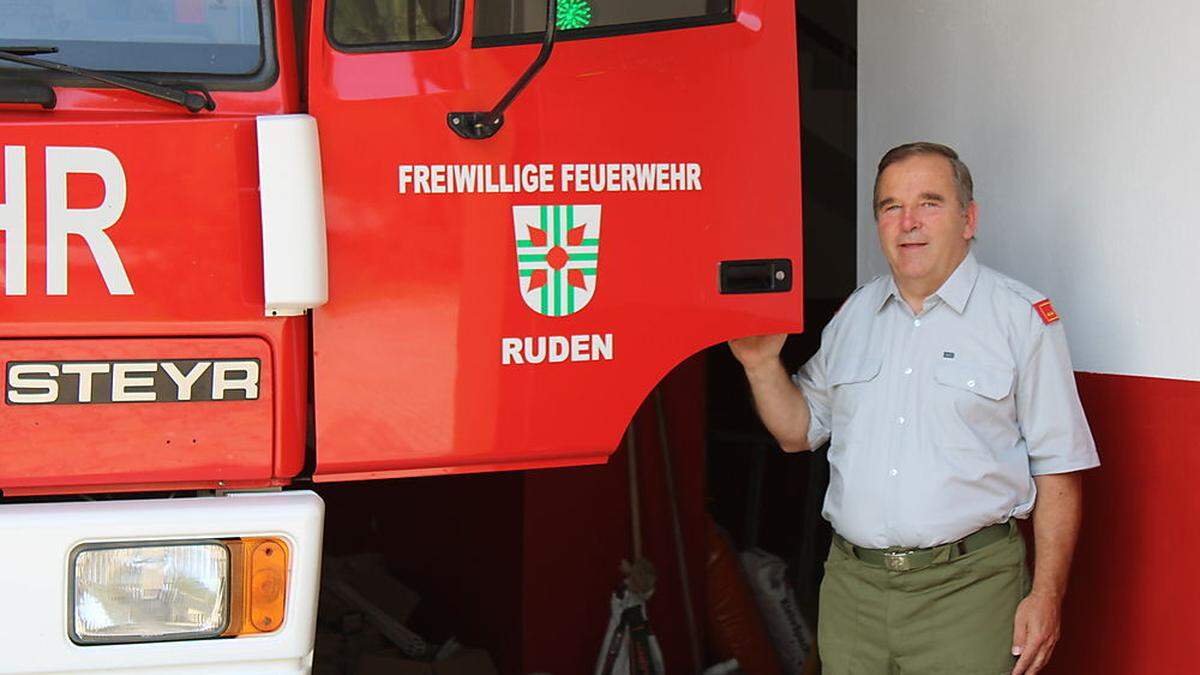 Hubert Kreuz senior will sich in der Pension intensiv der Feuerwehrjugend widmen