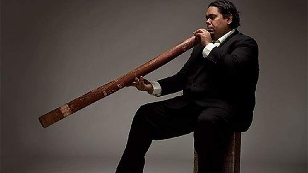 Didgeridoo-Virtuose William Barton