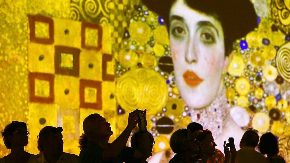 Nach wie vor ein absoluter Publikumsmagnet: die Kunstwerke von Gustav Klimt