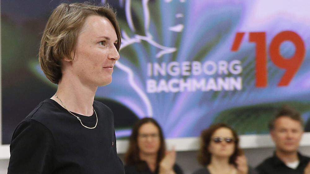 Julia Jost punktete bei der Jury des Bachmannpreises mit ihrem Text „Unweit vom Schakaltal“.	