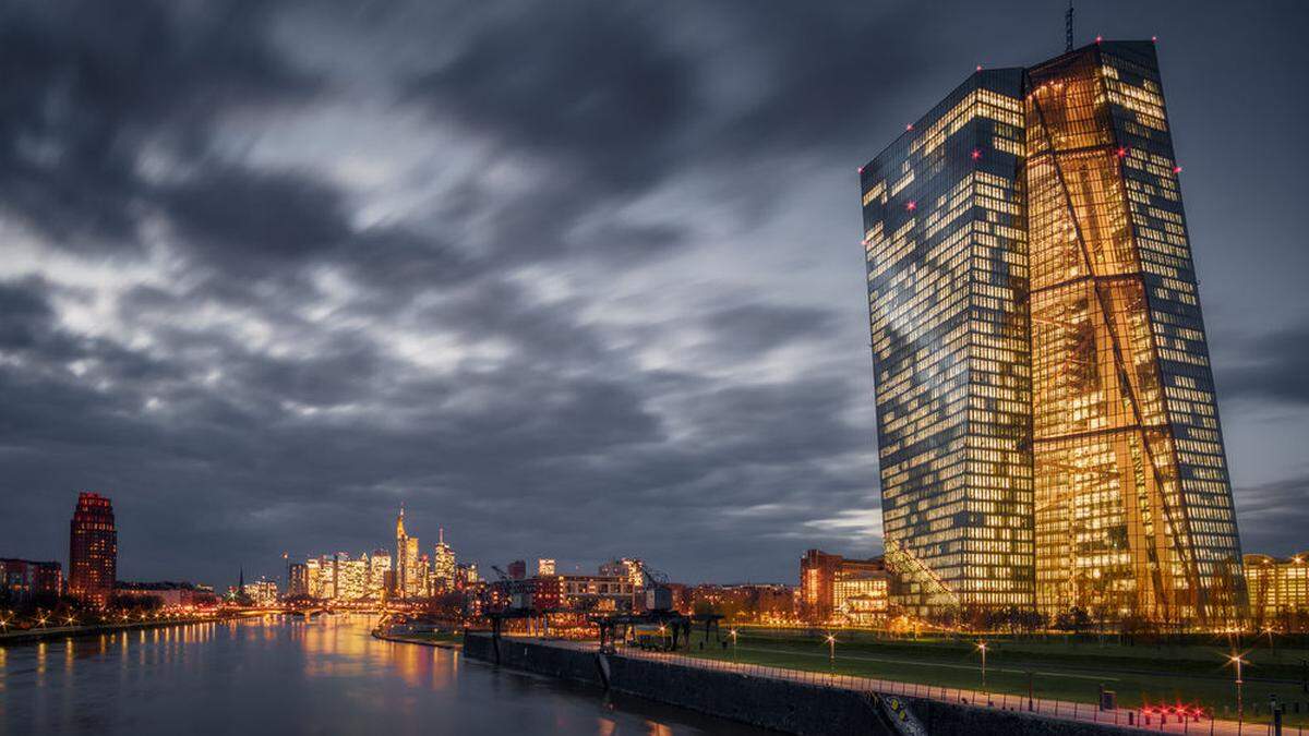Zentrale der EZB in Frankfurt