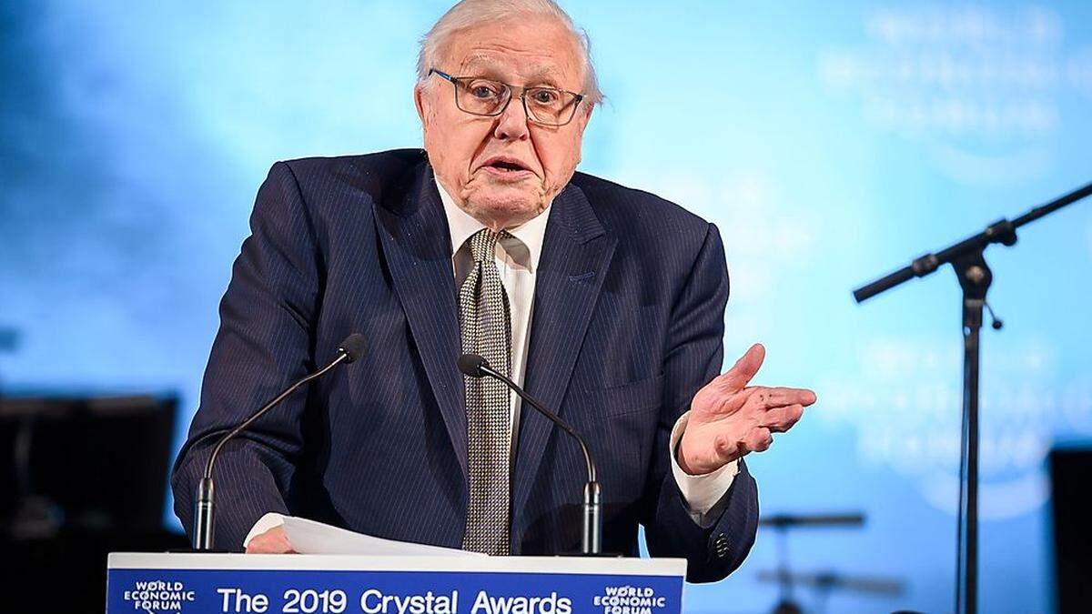 Crystal Award für Sir David Attenborough