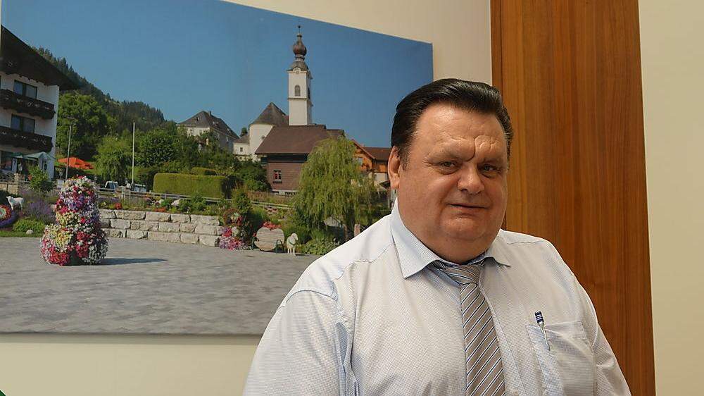 Plötzlich Bürgermeister: Stefan Knapp musste sich in die Rolle erst einfinden 