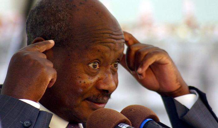Der ugandische Präsident Yoweri Museveni