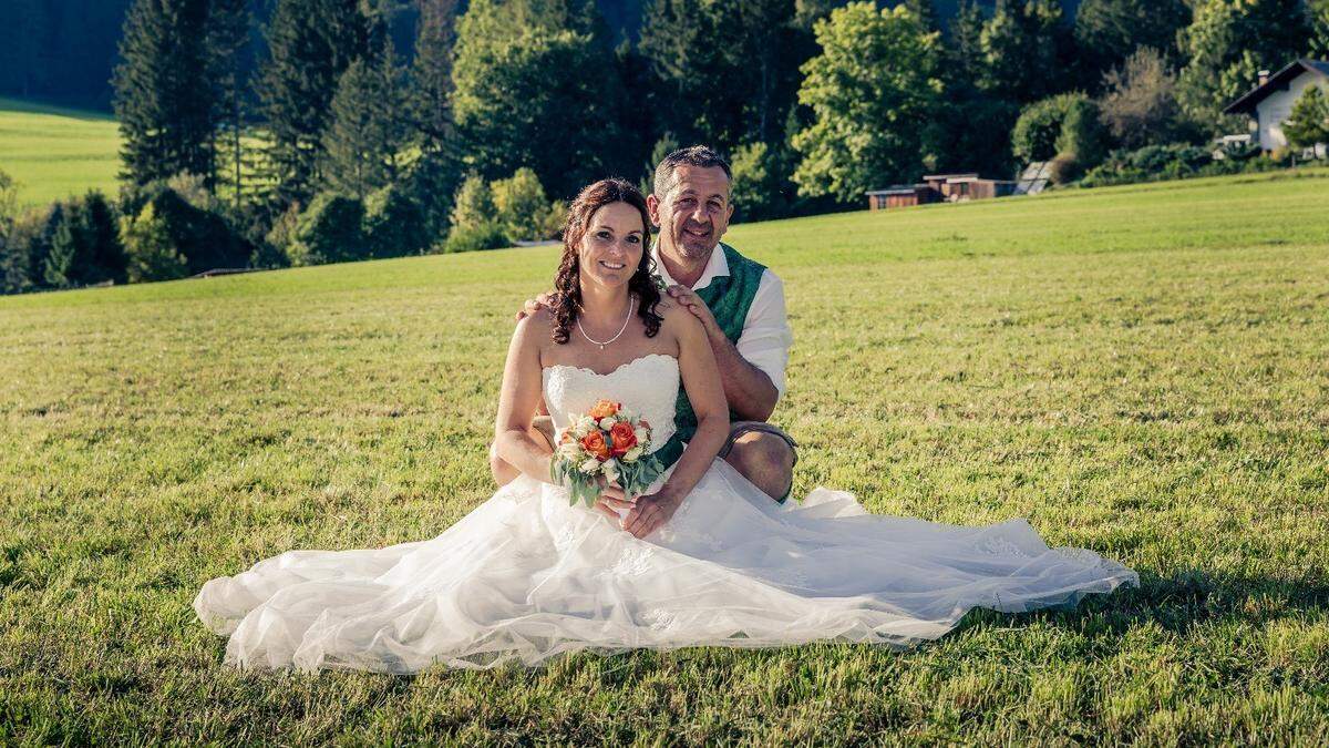 Evelyn und Martin strahlen mit der Sonne um die Wette