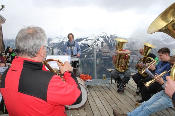 Eine Weite Anreise hatte die Musikkapelle aus Wettmannstätten