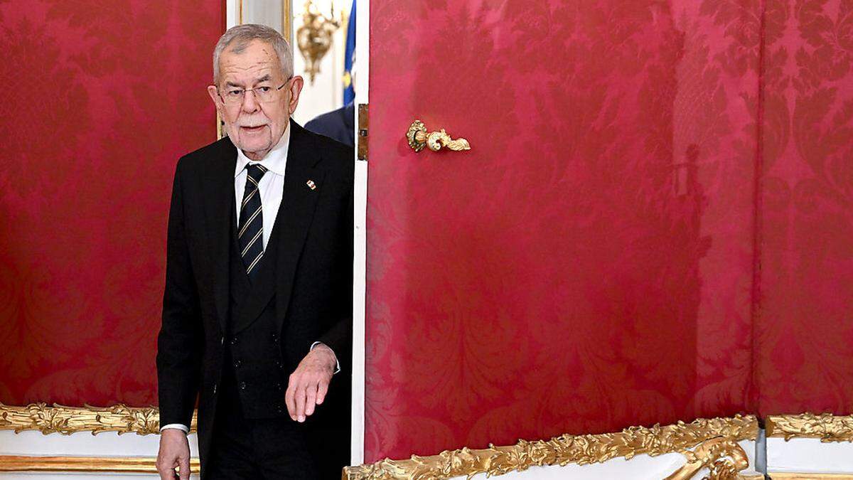 Bundespräsident Alexander Van der Bellen