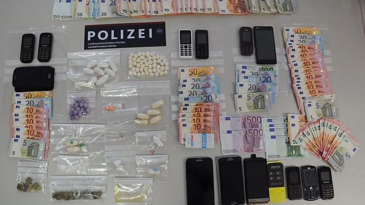 Die vier Männer aus Nigeria haben mit Unmengen an Kokain gehandelt