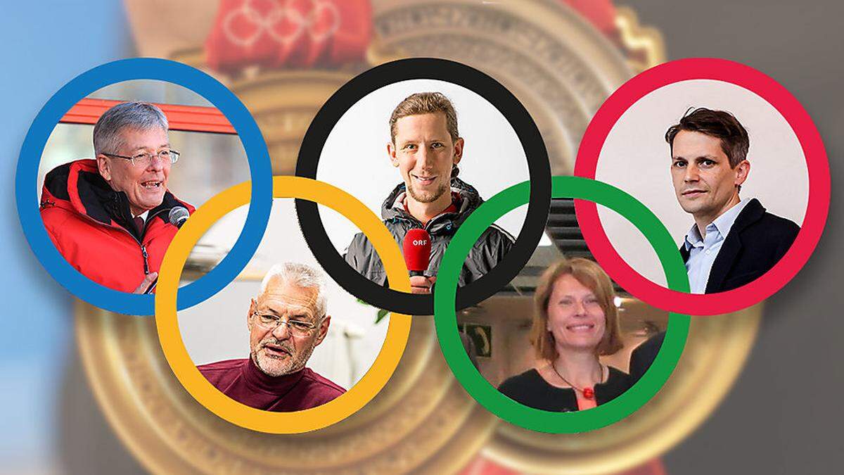 Kaiser, Reicher, Koch und Schwarz-Viechtbauer diskutieren im Video-Talk mit Thomas Cik die Möglichkeiten Olympischer Spiele in Kärnten