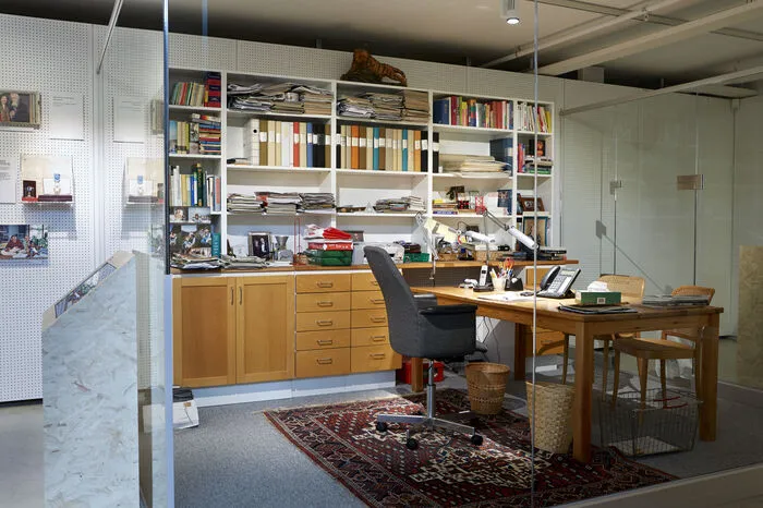 Darunter zum Beispiel das Büro des Firmengründers Ingvar Kamprad.