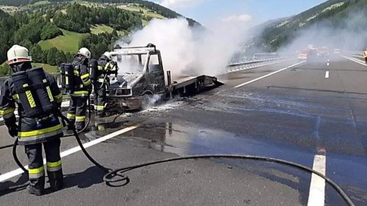 Auch die FF Gmünd wurde alarmiert 