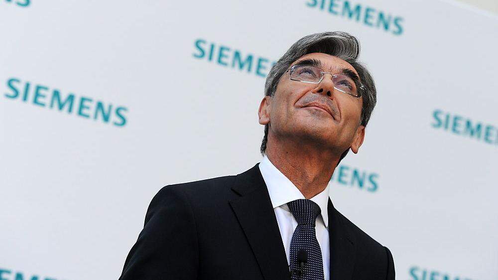 Siemens-Chef Joe Kaeser wird im Oktober abgelöst